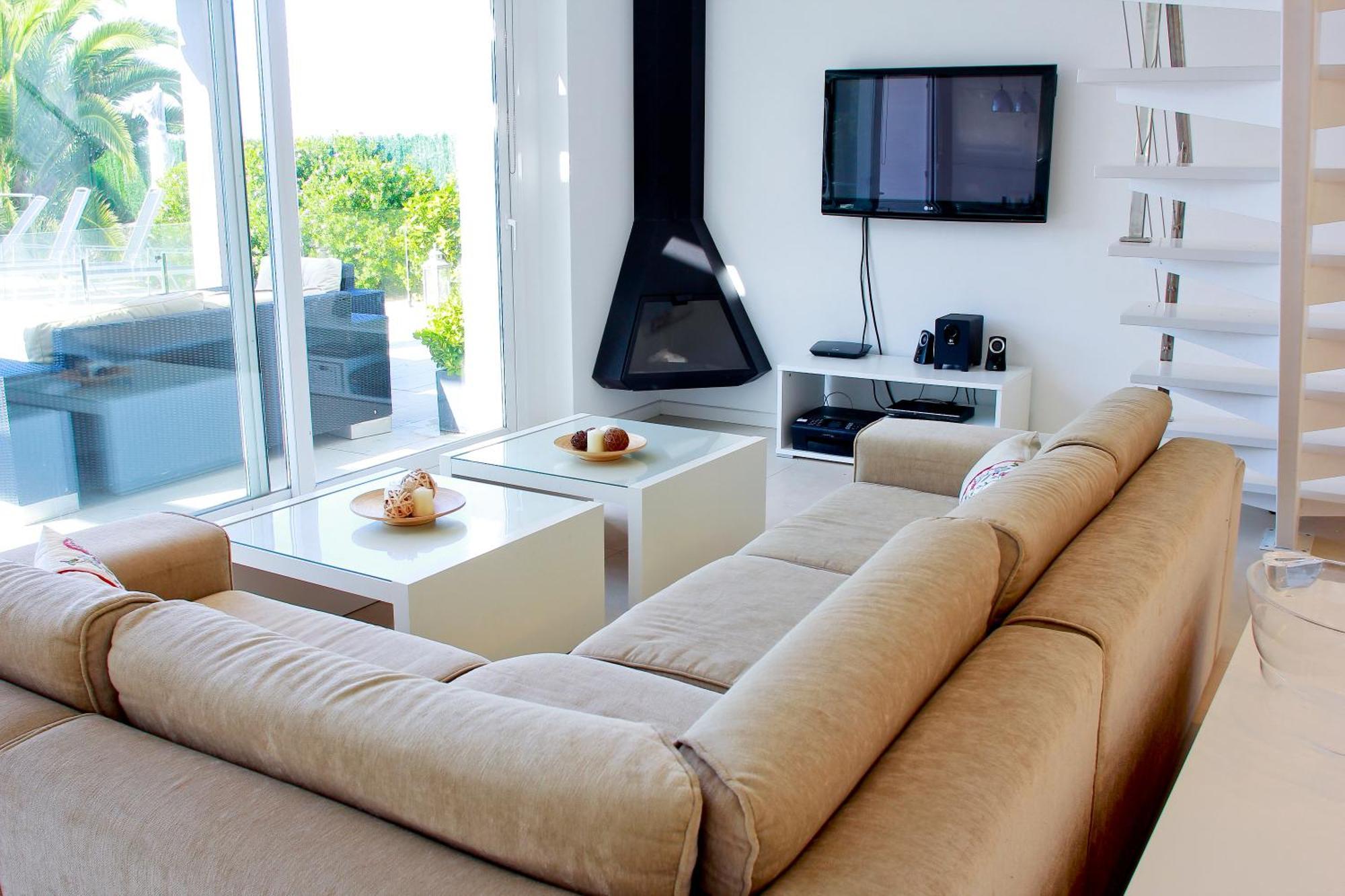 V196 Villa Brisa By Menorcarentals Villas Son Bou Exteriér fotografie