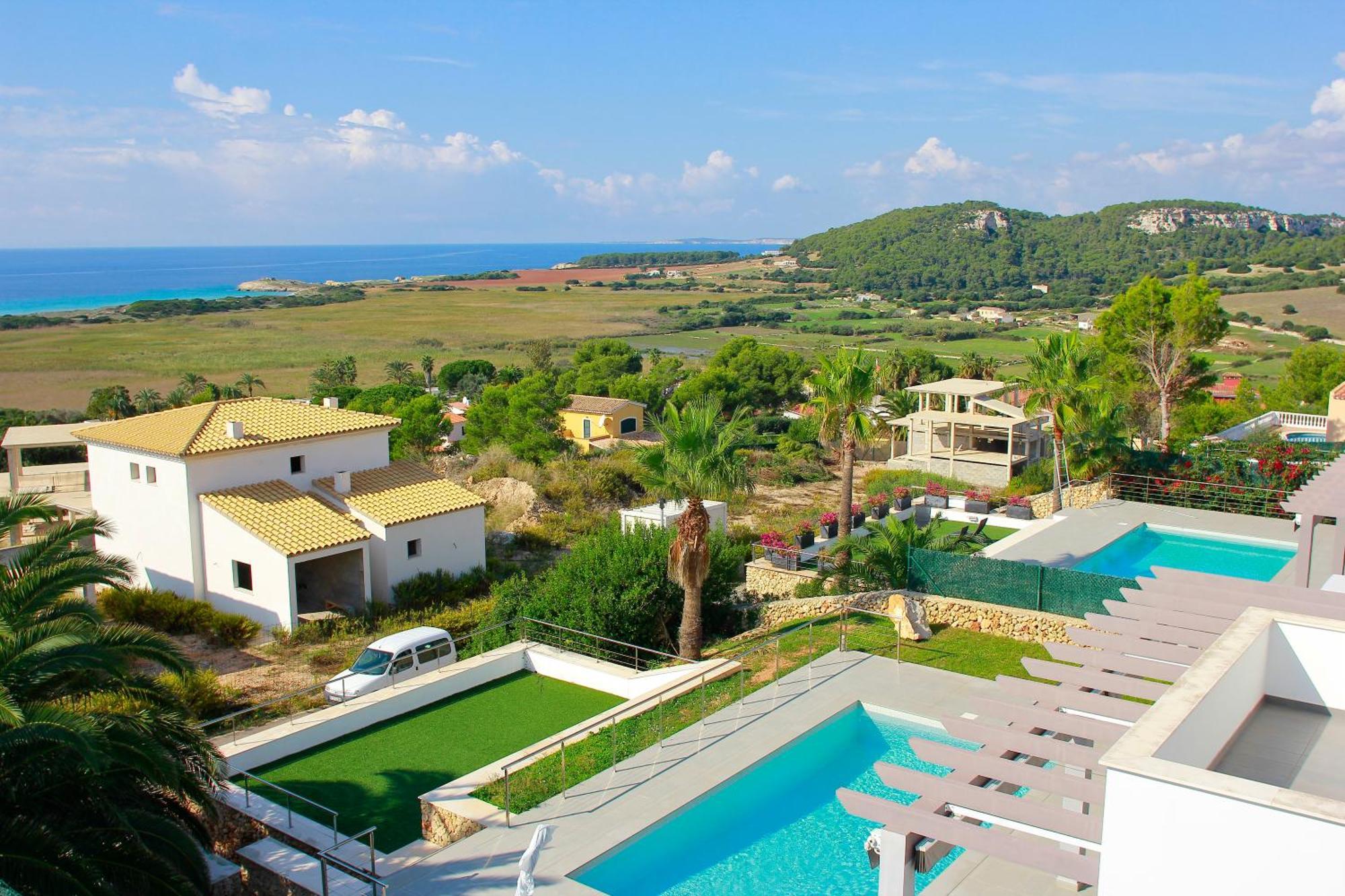 V196 Villa Brisa By Menorcarentals Villas Son Bou Exteriér fotografie