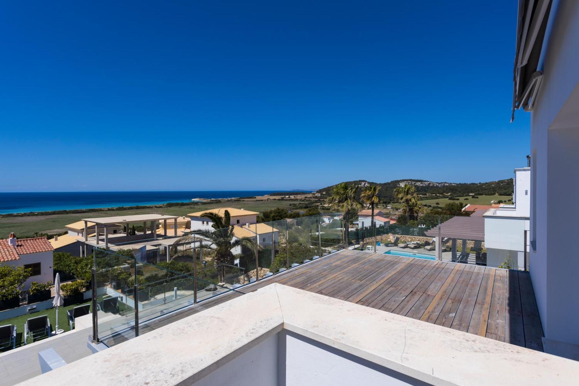 V196 Villa Brisa By Menorcarentals Villas Son Bou Exteriér fotografie