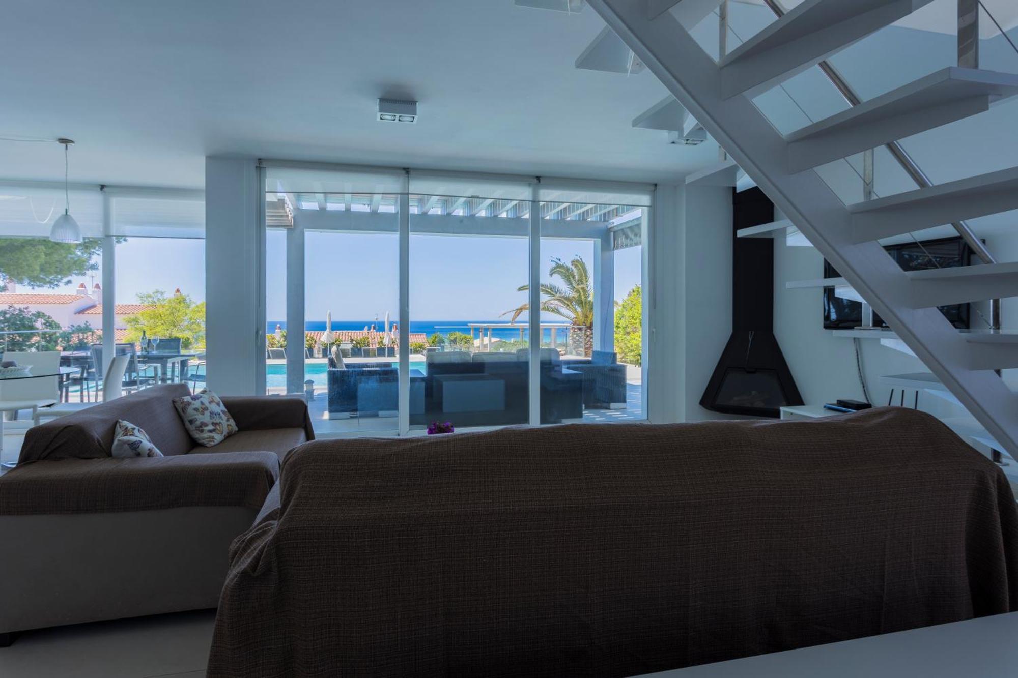 V196 Villa Brisa By Menorcarentals Villas Son Bou Exteriér fotografie