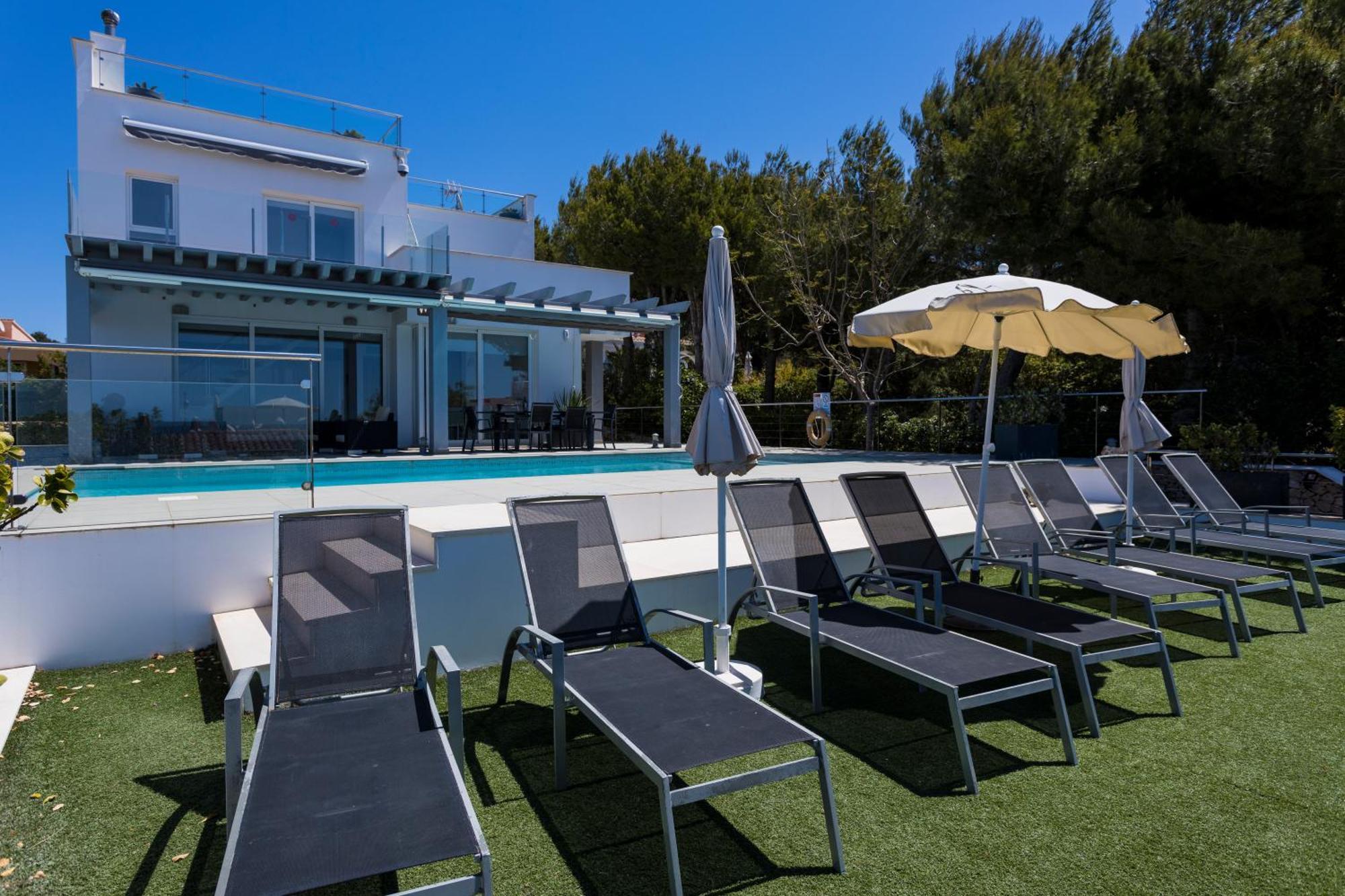 V196 Villa Brisa By Menorcarentals Villas Son Bou Exteriér fotografie